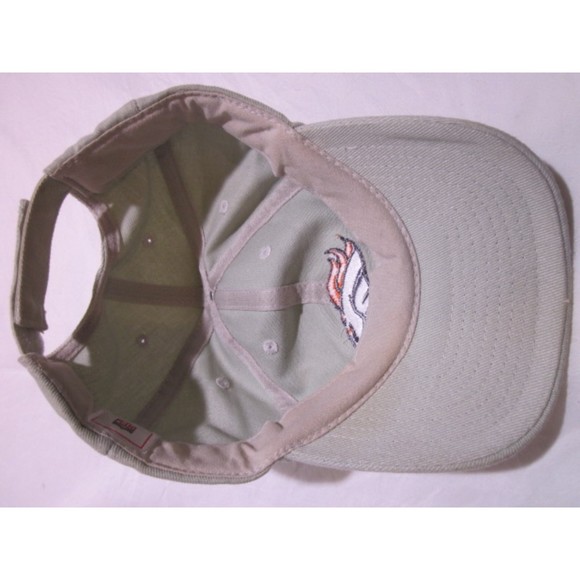 NFL Denver Broncos Embroidered Horse Hat Baseball Adjustable Brown Football - Picture 6 of 6